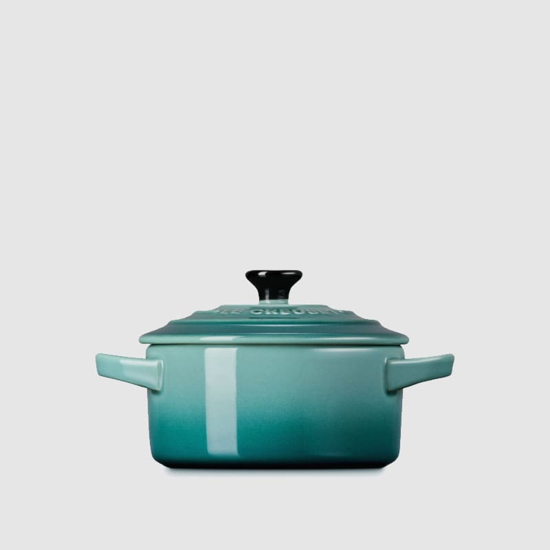 Le Creuset Mini Cocotte Rotonda d10 Blu Riviera 2 Longho Design Palermo