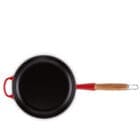 Le Creuset Padella con manico legno Evolution Ciliegia 3 Longho Design Palermo