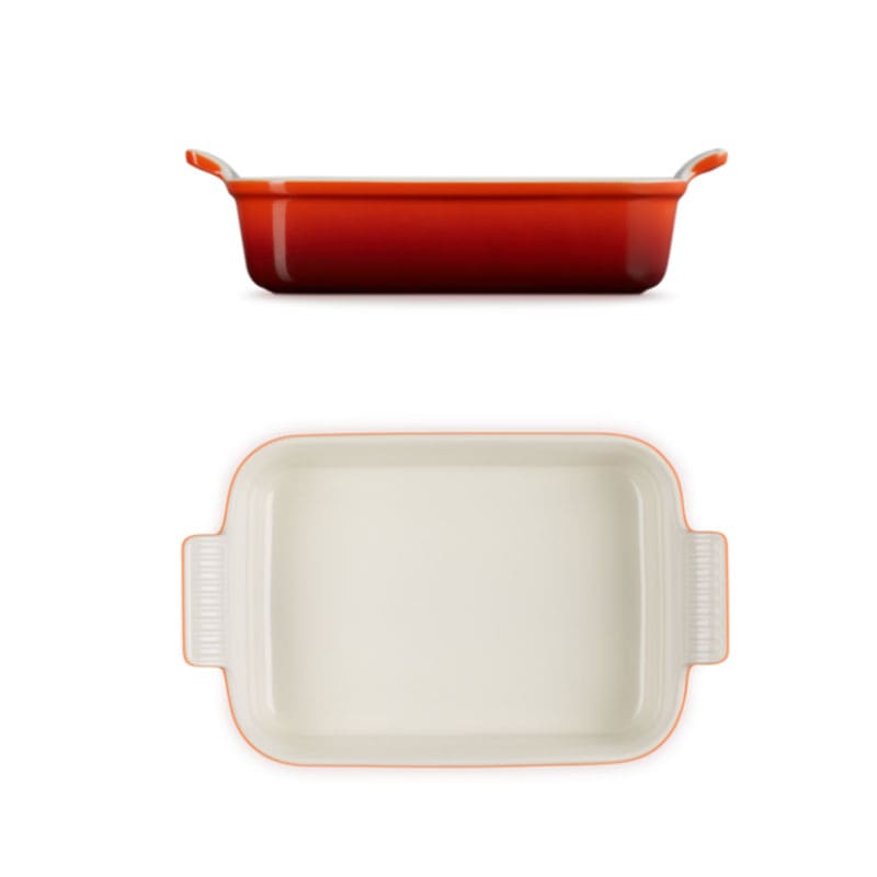 Le Creuset Pirofila Rettangolare Tradition 33x20 Ciliegia Longho Design Palermo