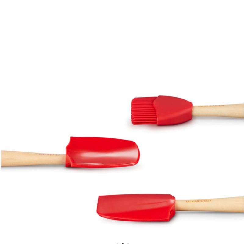 Le Creuset Set 3 Spatole Craft Ciliegia 1 Longho Design Palermo