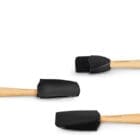 Le Creuset Set 3 Spatole Craft Nero Lucido 1 Longho Design Palermo