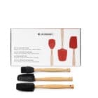 Le Creuset Set 3 Spatole Craft Nero Lucido 2 Longho Design Palermo