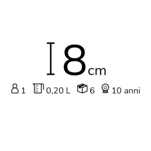 Le Creuset Tazza Cappuccino 200 ml London Longho Design Palermo