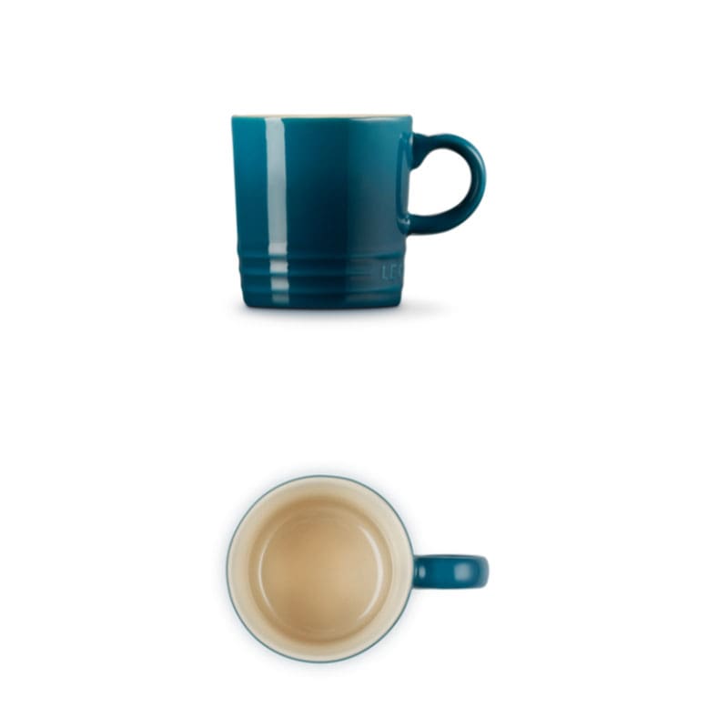 Le Creuset Tazza Espresso 100 ml London Deep Teal Longho Design Palermo