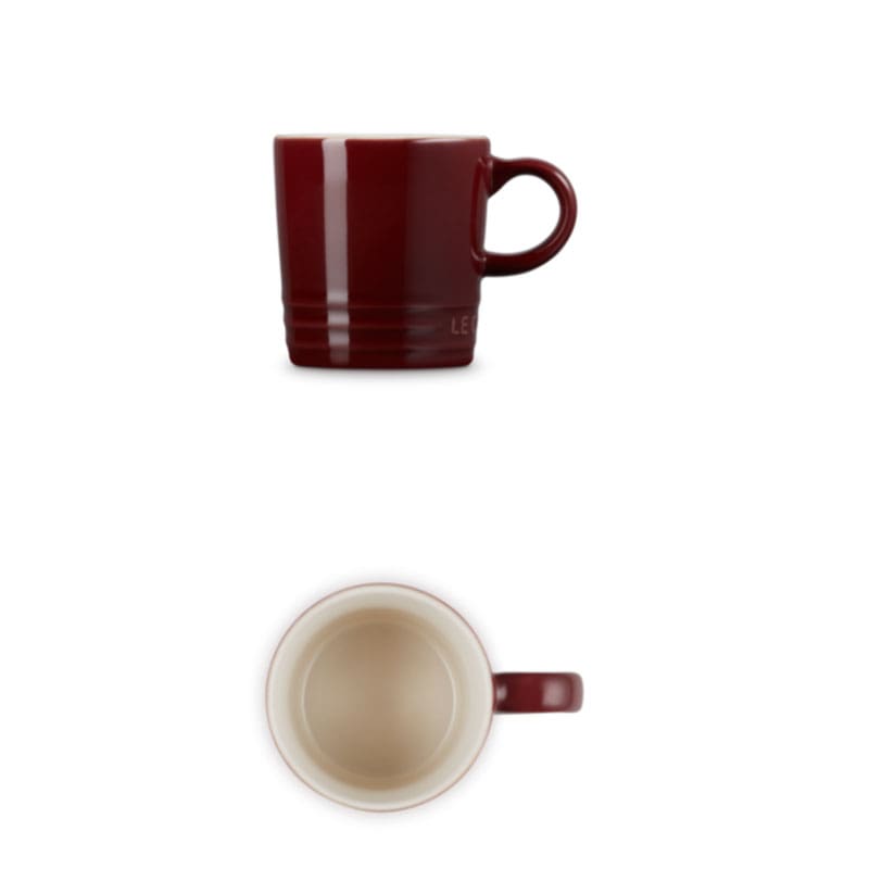 Le Creuset Tazza Espresso 100 ml London Garnet Longho Design Palermo