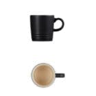Le Creuset Tazza Espresso 100 ml London Nero Matt Longho Design Palermo