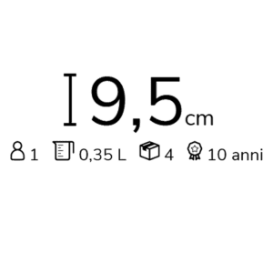 Le Creuset Tazza Mug London 350 ml Longho Design Palermo