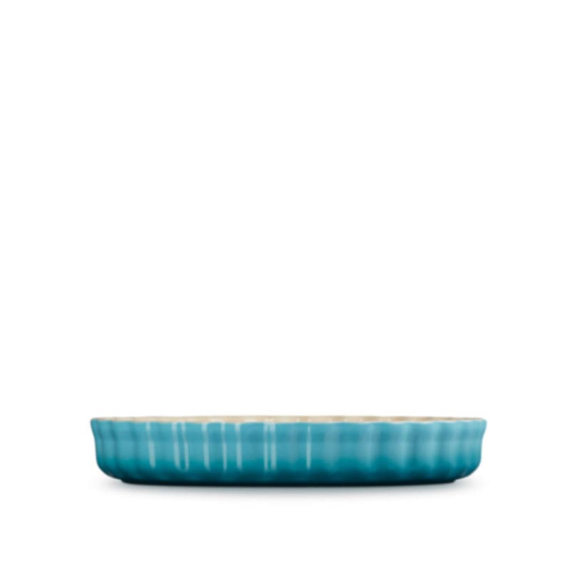 Le Creuset Tortiera Rotonda Tradition d28 Blu Caribe 1 Longho Design Palermo