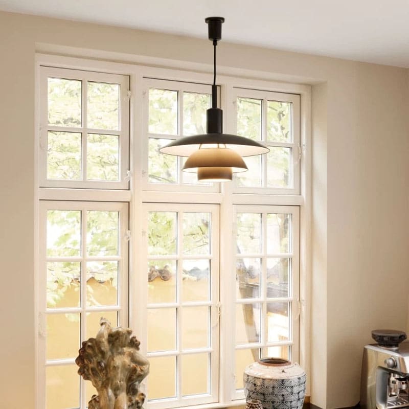 Louis Poulsen Lampada a sospensione PH 5 5 nero metallizzato 1 Longho Design Palermo