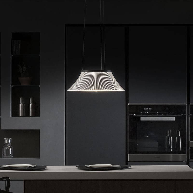 Martinelli Luce -Lampada a sospensione Plissè 1 Longho Design Palermo