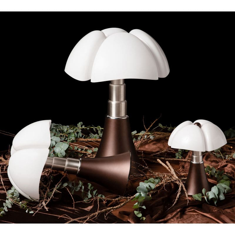 Martinelli Luce Minipipistrello lámpara de mesa marrón | Lampara.es