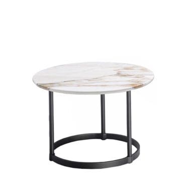 Molteni - Tavolino Regent marmo calacatta opaco h40 d60