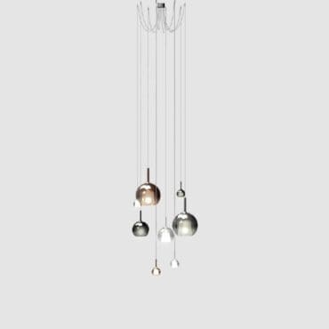 Penta light Lampada a sospensione Glo big Cluster 3A longho design palermo