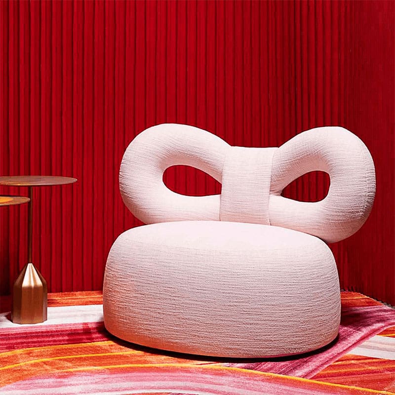 Qeeboo Poltrona Ribbon Fabric B longho design palermo