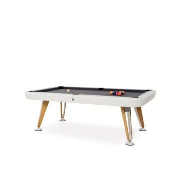 Rs barcelona - Tavolo da biliardo Diagonal 7ft american bianco