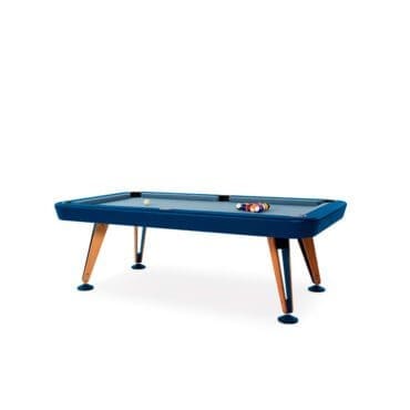 Rs barcelona - Tavolo da biliardo Diagonal 7ft american blu