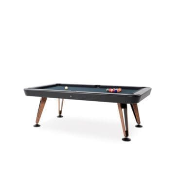 Rs barcelona - Tavolo da biliardo Diagonal 7ft american nero