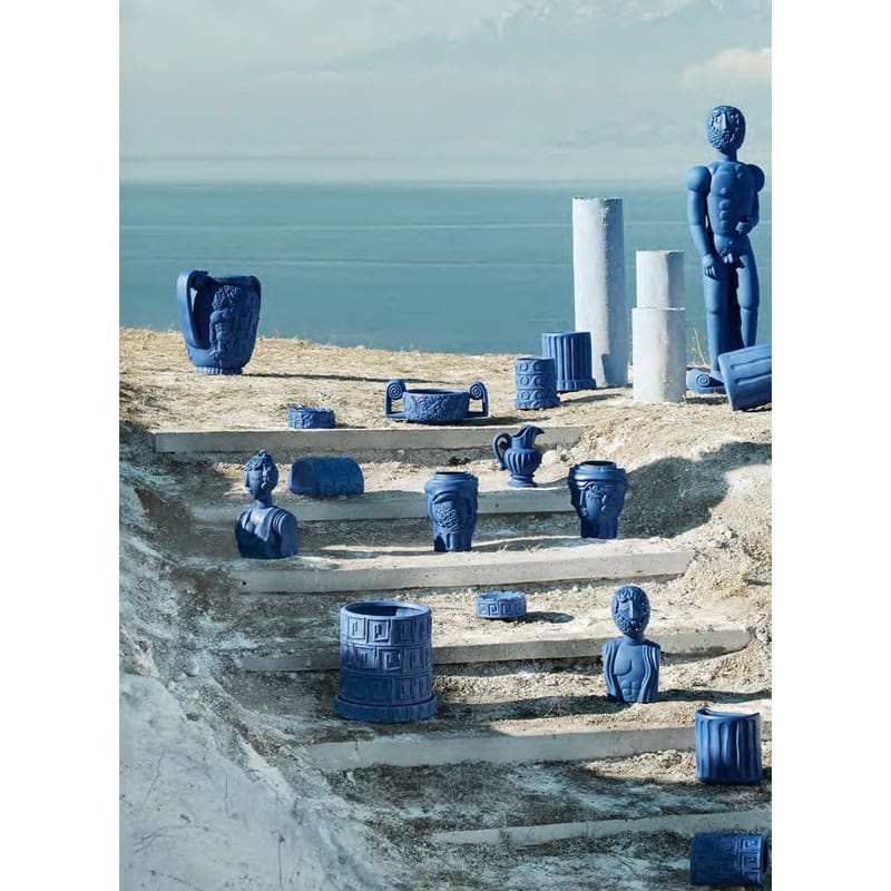 Seletti Collezione Magna Graecia blu cobalto Longho Design Palermo