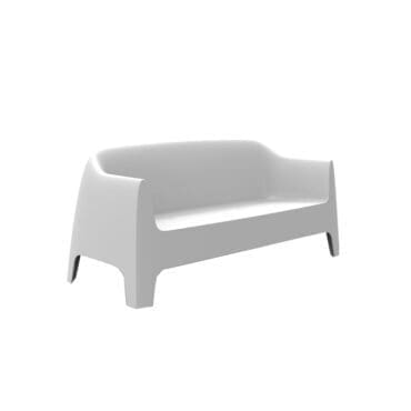 Vondom - Divano Solid bianco set da 4 Pz