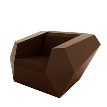 Vondom Lounge chair Faz laccata bronzo longho design palermo
