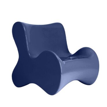 Vondom Lounge chair Pal laccata blu longho design palermo