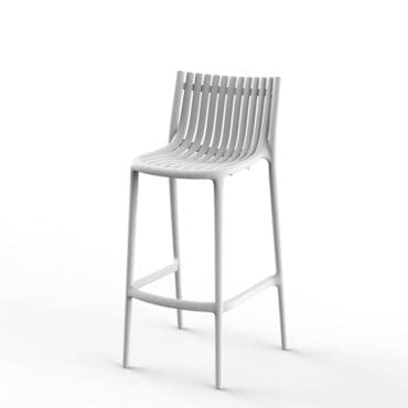 Vondom - Sgabello Ibiza bianco set da 4 Pz