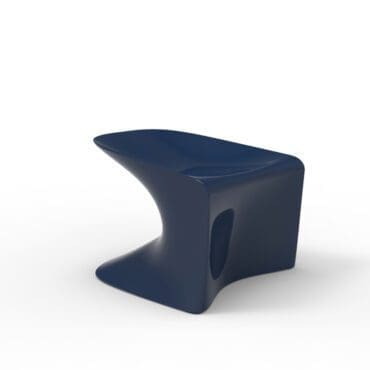 Vondom - Sgabello Wing finitura laccato blu
