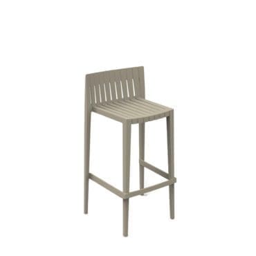 Vondom - Sgabello bar Spritz ecru basic set da 4 Pz