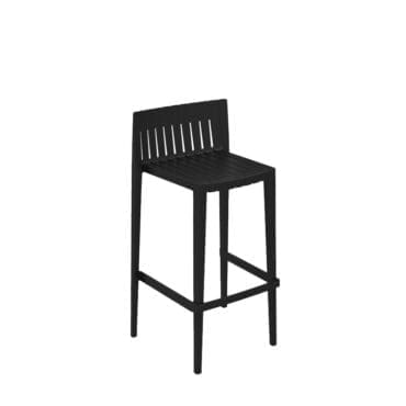 Vondom Sgabello bar Spritz nero basic longho design palermo