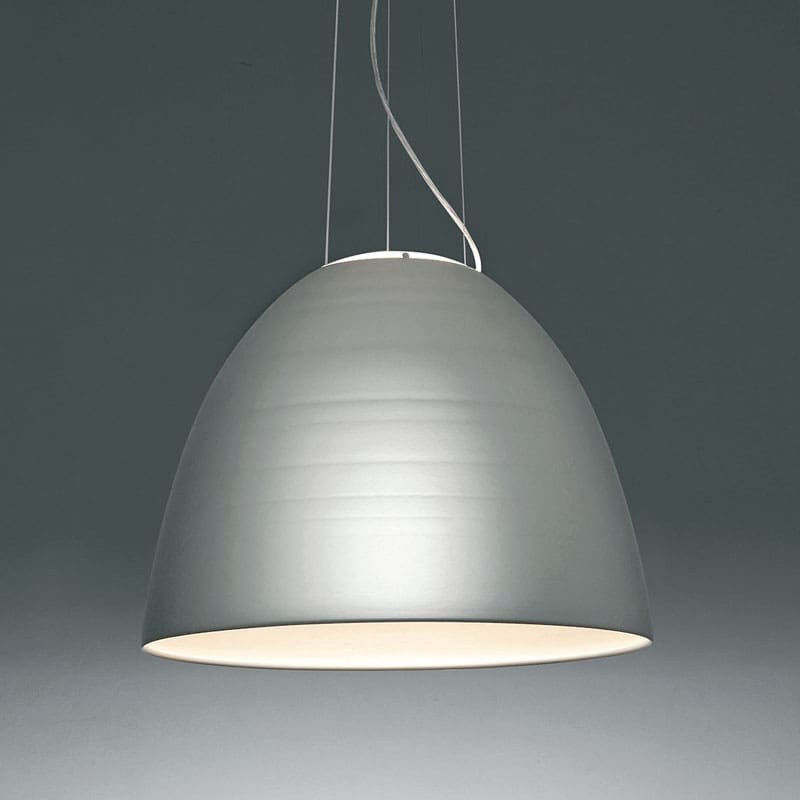 Artemide Lampada a sospensione Nur grigio alluminio Longho Design Palermo