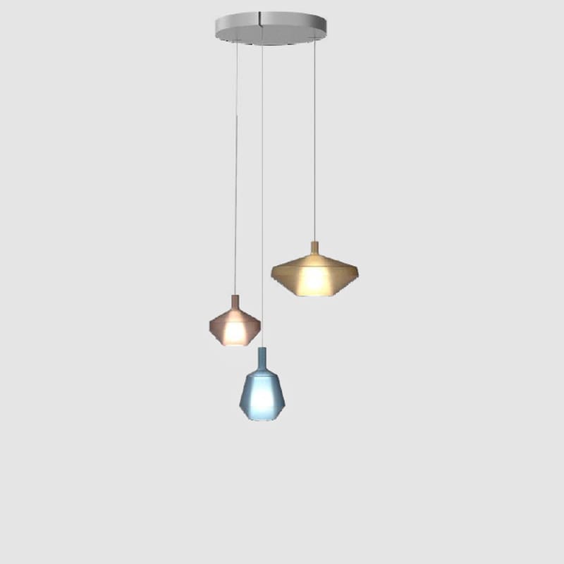 Penta light Lampada a sospensione Mom Cluster 2D longho design palermo Penta light Lampada a sospensione Mom Cluster 2D longho design palermo