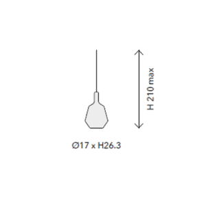 Penta light Lampada a sospensione Mom Fatty longho design palermo