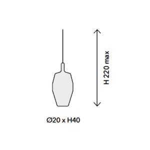 Penta light Lampada a sospensione Mom Tall longho design palermo