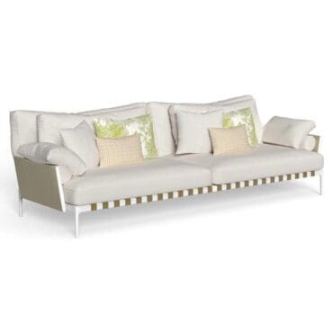 Talenti – Divano a 3 posti Salinas White white beige