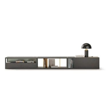 Treku Mobile TV Kai 42 basso in rovere longho design palermo