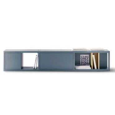 Treku Mobile TV Kai 45 basso in rovere longho design palermo