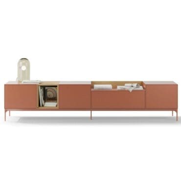 Treku Mobile TV Lauki 139 basso in legno longho design palermo