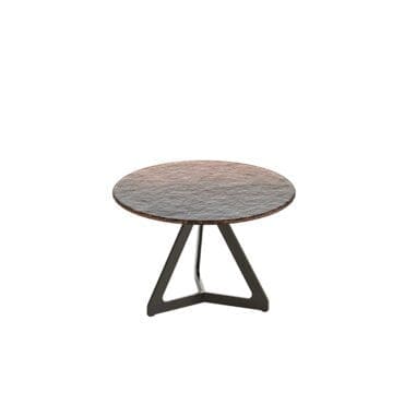 Fiam - Tavolino Lakes marrone ramato D50 H50