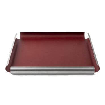 Knindustrie - Vassoio quadrato Garçon rosso