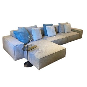 Living Divani - Divano NeoWall tessuto Mikado
