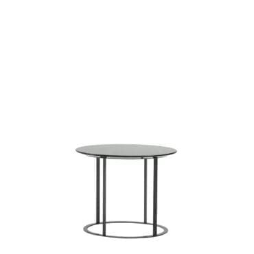 Maxalto - Tavolino ovale Pathos struttura verniciata piano lucido