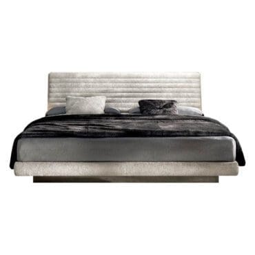 Minotti - Letto Matrimoniale Roger Bed tessuto Shadow 190x226