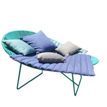 Talenti Poltrona Relax Living Panama Teal Green longho design palermo