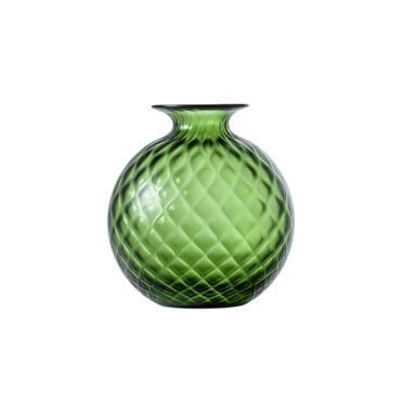 Venini -  Vaso Balloton Extrasmall verde mela filo rosso