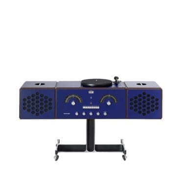 Brionvega Radiofonografo blu longho design palermo