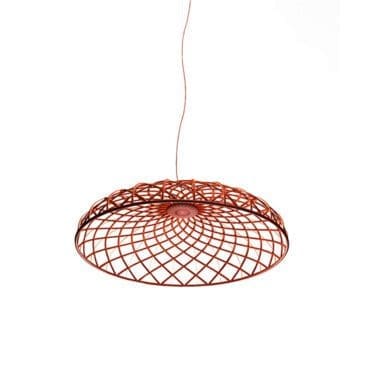 Flos Lampada a sospensione Skynest rosso mattone Longho Design Palermo