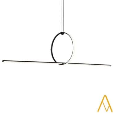 Flos - Sospensione ARRANGEMENTS Round Medium + Line + rosone piccolo