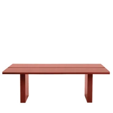 Gervasoni Tavolo Eidos 33 Rosso Longho Design Palermo