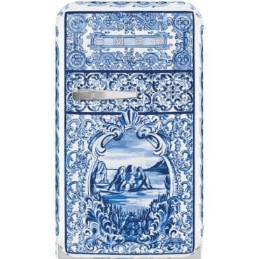 Smeg - & D&G - Mini Frigorifero Blu Mediterraneo
