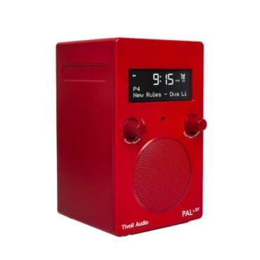Tivoli Audio PAL + BT red longho design palermo
